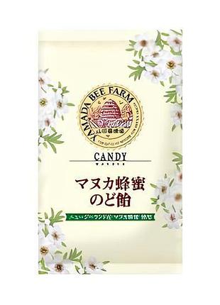 Yamada bee farm manuka honey throat lozenges льодяники з медом манука для горла, 100 г