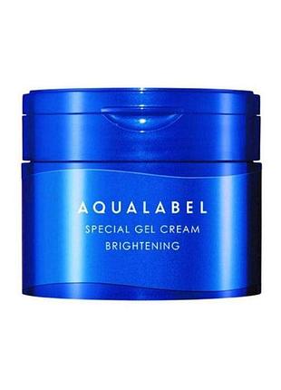 Shiseido aqualabel special gel cream ex (brightening) осветляющий крем для лица, 90 г