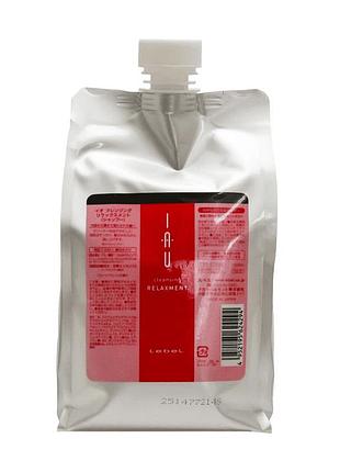 Lebel iau cleansing relaxment зволожувальний шампунь для сухої, чутливої та подразненої шкіри голови 1000 мл