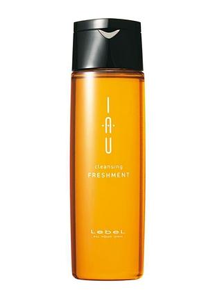 Lebel iau cleansing freshment освіжаючий аромашампунь для глибокого очищення, 200 мл