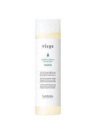 Lebel viege shampoo відновлювальний шампунь для волосся та шкіри голови 240 мл