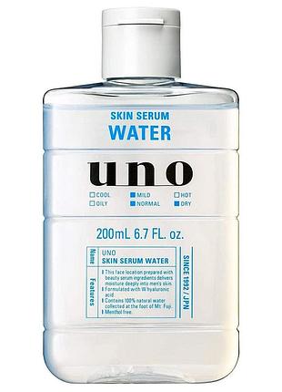 Finetoday uno skin serum water есенція-лосьйон для чоловічої шкіри, 200 мл