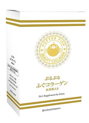 Ginza tomato puffer fish beauty collagen премиальный коллаген с рыбы-фугу и пудрой жемчуга (30 стиков)цена ...
