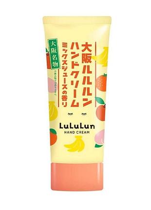 Lululun hand cream osaka mixed juice крем для рук з фруктовим міксом, 30 гр