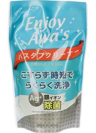 Rocket soap foaming bathtub cleansing пена для мытья ванной комнаты с ионами серебра (сменный блок), 300 мл