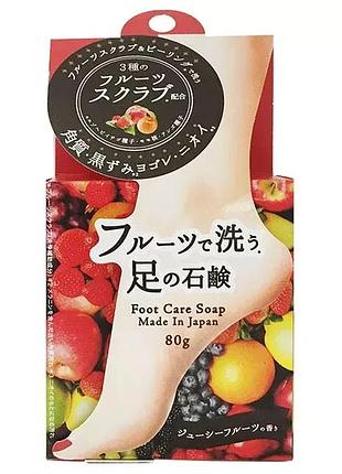Pelican foot care мыло-скраб для ног, 80 гр
