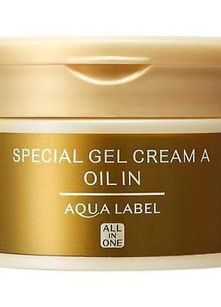 Shiseido aqualabel special gel cream ex (oil-in) антивіковий крем для обличчя, 90 г