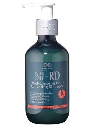 Sh-rd red-ginseng hair-activating shampoo професійний шампунь проти випадіння на основі червоного женьшеню, 200 мл