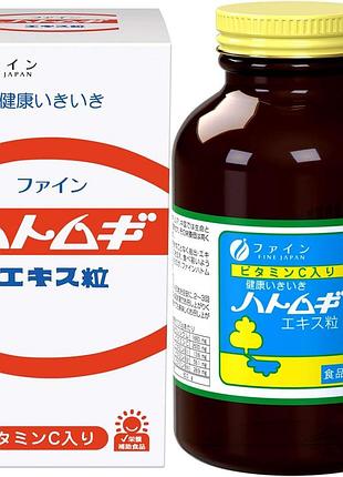 Fine japan pearl coix extract комплекс для здоровья кожи с экстрактом хатомиги, 680 таблеток
