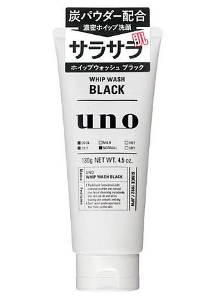 Finetoday uno whip wash black себорегулирующая пенка для умывания мужской кожи, 130 г