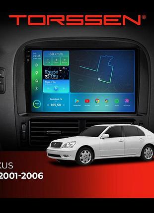Torssen штатна магнітола torssen 2k lexus ls 01-06 f96128 4g carplay dsp