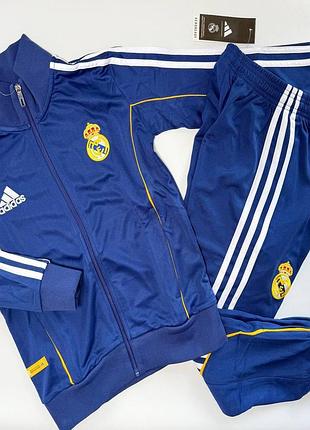 Дитячий спортивний тренувальний костюм фк реал мадрид adidas