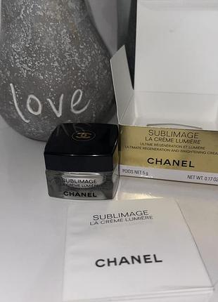 Chanel sublimage крем