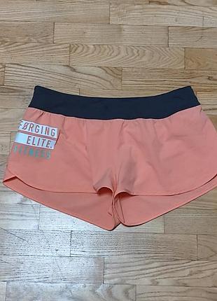 [l] женские спортивные шорты reebok crossfit chase sheen short.
