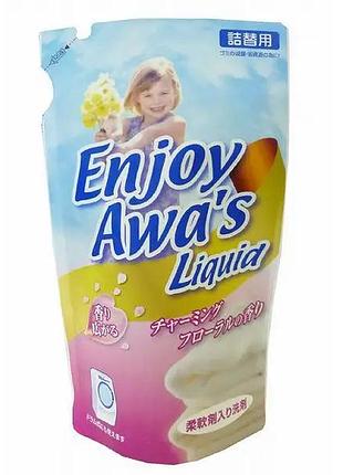 Rocket soap liquid laundry рідкий пральний засіб з помʼякшувачем (змінний блок), 800 мл