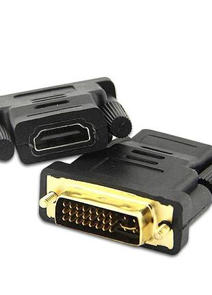 Видео переходник hdmi - dvi-i 24+5 адаптер двонаправлений 1080p 60hz