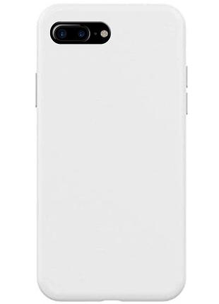 Чохол silicone case full protective (aa no logo) для apple iphone 7 plus / 8 plus, кейс без логотипу, надійний захист корпусу та
