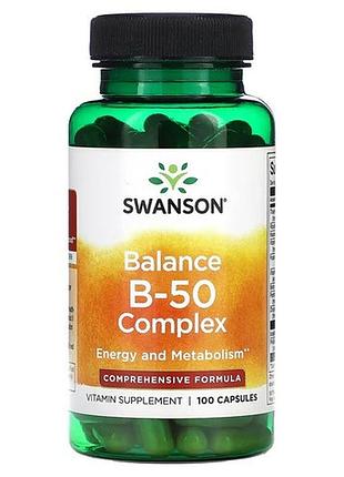 Swanson balance b-50 complex 100 капсул