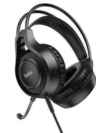 Навушники ігрові hoco w106 tiger gaming headset black