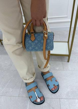 Міні сумочка монограма lv джинс louis vuitton