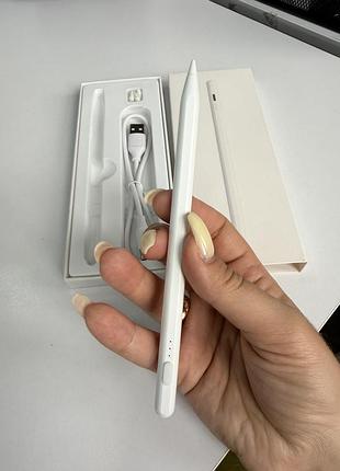 Стилус для ipad active pen usb-c | магнитный | для ipad 2018–2025 | белый | 2 запасные наконечники