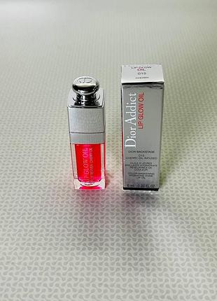 Масло для губ dior addict lip glow oil 015 cherry 6 мл