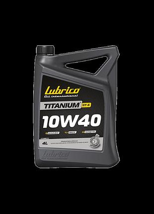 Олива моторна lubrico titanium gt-5 10w40, 4л - api sl/cf, acea a3/b4, mb 229.1; vw 501.00/505.00