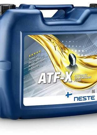 Олива синтетична для авт. кпп neste atf-x dexron iii_20л