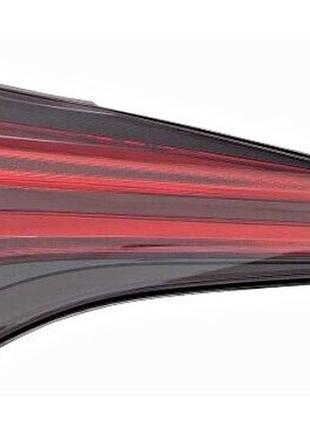 Фонарь задний toyota rav4 2016-2018, левый, с лампами (led), внутренний, depo, 112-1324l-aq