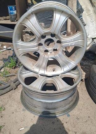 Комплект автомобильных дисков 6x114.3 r16 nissan navara d40
