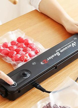 Вакуумный упаковщик lp-11 для дома — чёрный, 100 вт, 220 в, до 30 см ширина пакета