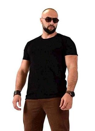 Футболка черный чел 1502 арт.00-00397245 р.3xl тм family