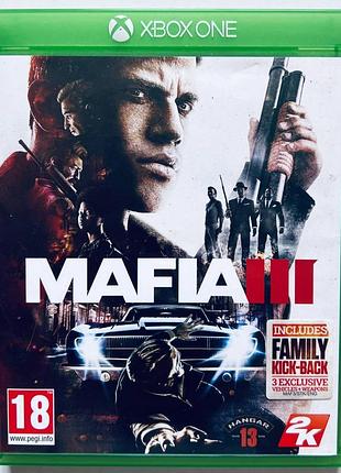 Mafia iii, б/в, англійська версія - диск для xbox one