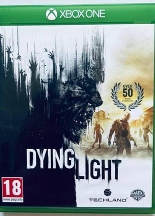 Dying light, б/у, русские субтитры - диск для xbox one