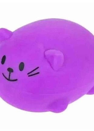 Кот крутой замес сиреневый marshmallow cat тм monstergum