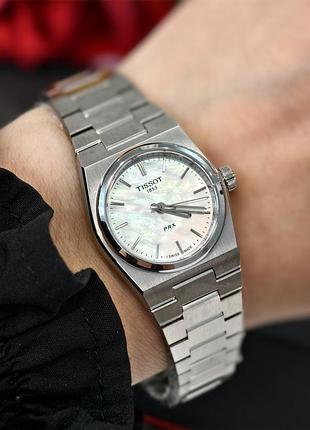 Женские часы tissot prx 25mm t137.010.11.111.00