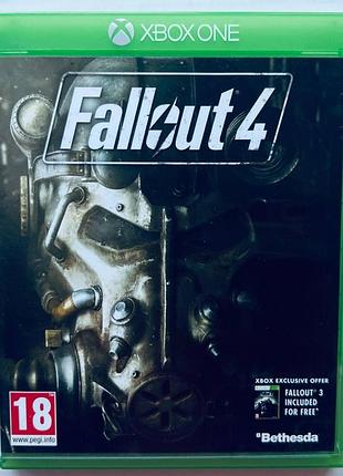 Fallout 4, б/у, английская версия - диск для xbox one