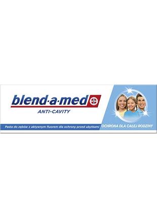 Зубна паста blend-a-med anti-cavity захист для всієї родини 75 мл