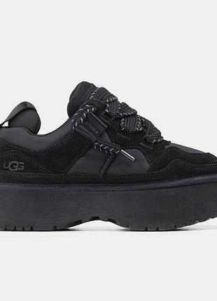 Жіночі чорні черевики ugg astromel black termo х угг астромел 36