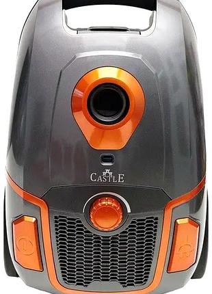 Пылесос 2400 вт сухая уборка 4 л 5 м телескопическая труба castle mc-3889