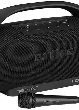 Портативна акустика 60 вт bluetooth для пікніка 1 шт чорний ecg mc-2859