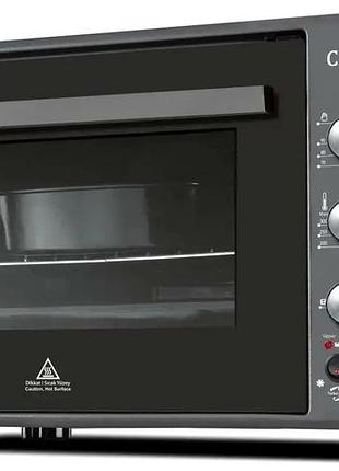 Электродуховка 40 л 1300 вт для кухни с конвекцией графит castle mc-0573