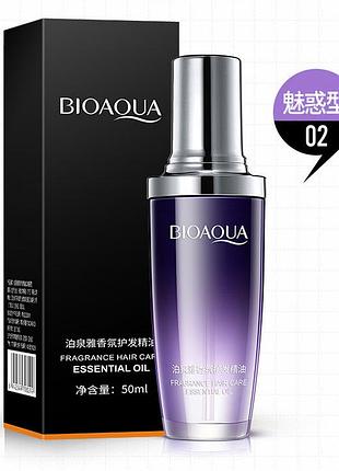 Уценка!!! парфумовое ефирное масло для волос 02 bioaqua perfume hair essential oil flower розмарин 50мл
