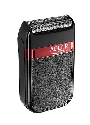 Бритва акумуляторна вологе та сухе гоління usb чорний adler mc-0443