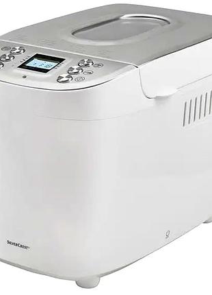 Хлебопечь 16 программ 1.5 кг для дома серебристая silver crest mc-0926