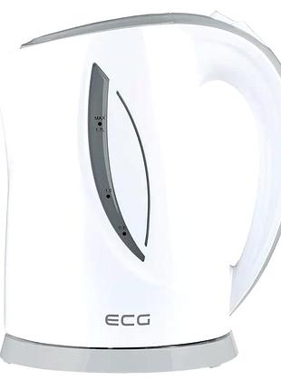 Электрочайник 1.7 л 2000 вт для кухни серый ecg mc-2036