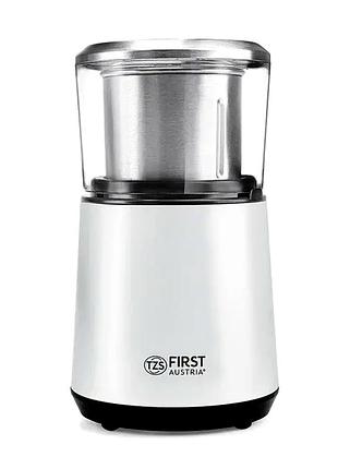 Кофемолка ножевая 200 вт для дома 50 г нержавеющая сталь first mc-3285