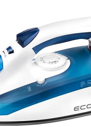 Утюг 2200 вт с паровым ударом для дома керамика ecg mc-1246