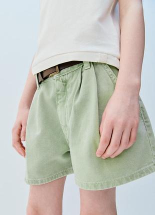 Джинсові шорти zara на дівчинку 8 років