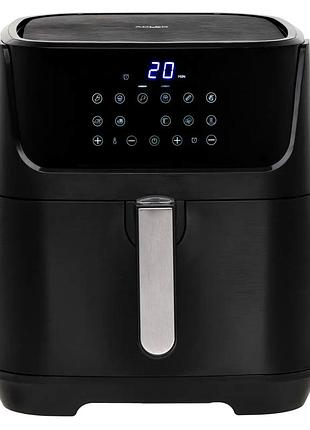 Аэрофритюрница 5.5 л с конвекцией для кухни черная adler mc-3250